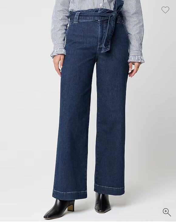 J Crew Factory Denim - J Crew Factory High Rise Trouser Jeans 32W 42H